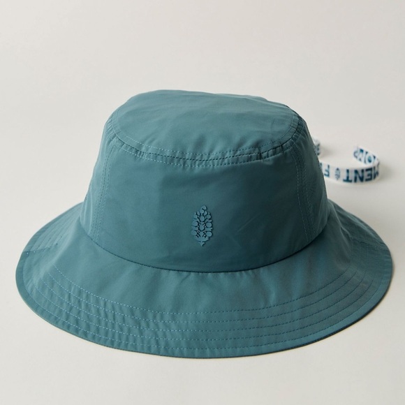 NWT Free People Adventure Bucket Hat in Blue - Picture 3 of 5